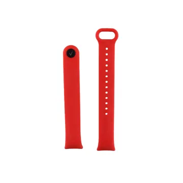 VOLTE-TEL VT152 ΛΟΥΡΑΚΙ ΡΟΛΟΓΙΟΥ ΣΙΛΙΚΟΝΗΣ XIAOMI SMART BAND 8/SMART BAND 9/SMART BAND 10 RED