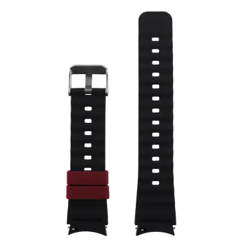 VOLTE-TEL VT117 ΛΟΥΡΑΚΙ ΡΟΛΟΓΙΟΥ ΣΙΛΙΚΟΝΗΣ SPORT SAMSUNG WATCH 6/6 CLASSIC/5/5 PRO/4/4 CLASSIC/3 BURGUNDY