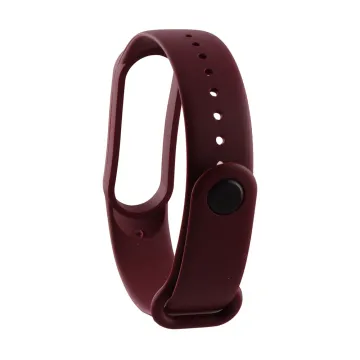 VOLTE-TEL ΛΟΥΡΑΚΙ ΡΟΛΟΓΙΟΥ ΣΙΛΙΚΟΝΗΣ XIAOMI MI BAND 5/MI BAND 6 BURGUNDY RED