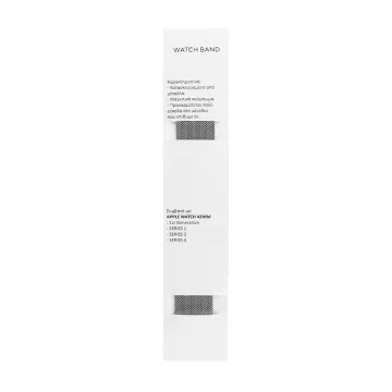 VOLTE-TEL ΛΟΥΡΑΚΙ ΜΕΤΑΛΛΙΚΟ ΜΕ ΠΛΑΙΣΙΟ APPLE WATCH 42mm/WATCH 2/WATCH 3 22mm GREY