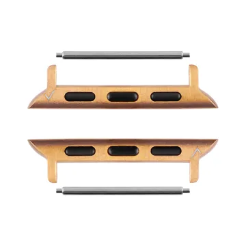 VOLTE-TEL ΜΕΝΤΕΣΕΣ-ΑΝΤΑΠΤΟΡΑΣ ΓΙΑ APPLE WATCH 38/40/41/42mm/WATCH 2/WATCH 3 22mm GOLD