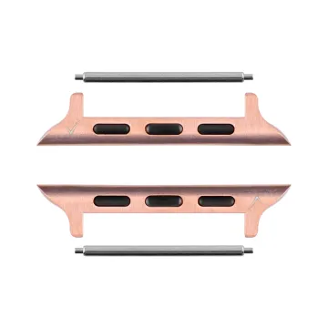 VOLTE-TEL ΜΕΝΤΕΣΕΣ-ΑΝΤΑΠΤΟΡΑΣ ΓΙΑ APPLE WATCH 42/44/45/46/49mm/WATCH 2/WATCH 3 22mm ROSE GOLD