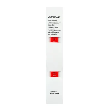VOLTE-TEL ΛΟΥΡΑΚΙ ΣΙΛΙΚΟΝΗΣ HUAWEI HONOR BAND 6 RED
