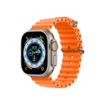 VOLTE-TEL VT106 ΛΟΥΡΑΚΙ ΡΟΛΟΓΙΟΥ ΣΙΛΙΚΟΝΗΣ ΣΥΜΒΑΤΟ ΜΕ APPLE WATCH 38/40/41/42mm SPORT ROYAL PULSE-BLACK