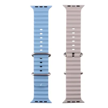 VOLTE-TEL VT105 ΛΟΥΡΑΚΙ ΡΟΛΟΓΙΟΥ ΣΥΜΒΑΤΟ ΜΕ APPLE WATCH 38/40/41/42mm ALPINE LOOP WHITE SIZE L