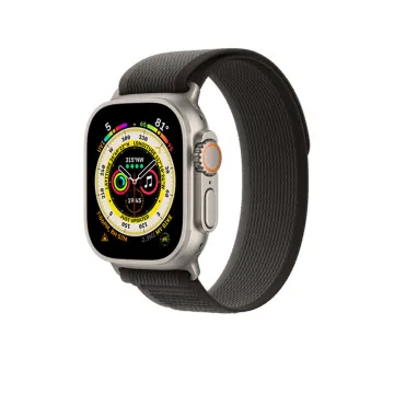 VOLTE-TEL VT102 ΛΟΥΡΑΚΙ ΡΟΛΟΓΙΟΥ ΣΥΜΒΑΤΟ ΜΕ APPLE WATCH 38/40/41/42mm TRAIL LOOP BLACK