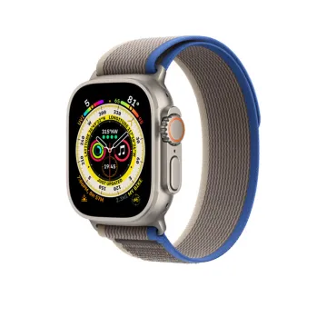 VOLTE-TEL VT102 ΛΟΥΡΑΚΙ ΡΟΛΟΓΙΟΥ ΣΥΜΒΑΤΟ ΜΕ APPLE WATCH 38/40/41/42mm TRAIL LOOP GREY-BLUE