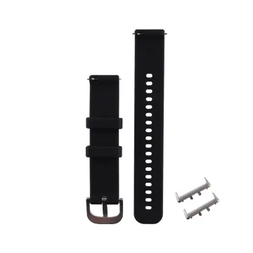 VOLTE-TEL VT133 ΛΟΥΡΑΚΙ ΡΟΛΟΓΙΟΥ ΣΙΛΙΚΟΝΗΣ METAL CLASP UNIVERSAL 18mm (SAMSUNG GALAXY FIT 3 R390) BLACK