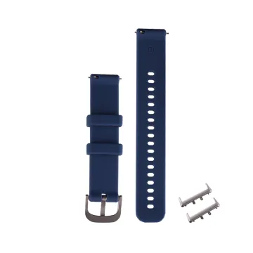 VOLTE-TEL VT133 ΛΟΥΡΑΚΙ ΡΟΛΟΓΙΟΥ ΣΙΛΙΚΟΝΗΣ METAL CLASP UNIVERSAL 18mm (SAMSUNG GALAXY FIT 3 R390) DARK BLUE