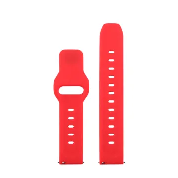VOLTE-TEL VT116 ΛΟΥΡΑΚΙ ΡΟΛΟΓΙΟΥ ΣΙΛΙΚΟΝΗΣ RUGGED SPORT UNIVERSAL 20mm (SAMSUNG WATCH 6/5/4) RED