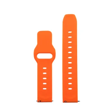 VOLTE-TEL VT116 ΛΟΥΡΑΚΙ ΡΟΛΟΓΙΟΥ ΣΙΛΙΚΟΝΗΣ RUGGED SPORT UNIVERSAL 20mm (SAMSUNG WATCH 6/5/4) ORANGE