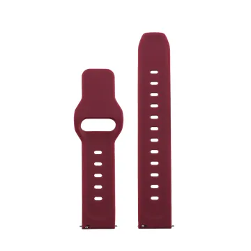 VOLTE-TEL VT116 ΛΟΥΡΑΚΙ ΡΟΛΟΓΙΟΥ ΣΙΛΙΚΟΝΗΣ RUGGED SPORT UNIVERSAL 20mm (SAMSUNG WATCH 6/5/4) BURGUNDY