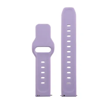 VOLTE-TEL VT116 ΛΟΥΡΑΚΙ ΡΟΛΟΓΙΟΥ ΣΙΛΙΚΟΝΗΣ RUGGED SPORT UNIVERSAL 20mm (SAMSUNG WATCH 6/5/4) PURPLE