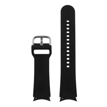 VOLTE-TEL VT112 ΛΟΥΡΑΚΙ ΡΟΛΟΓΙΟΥ ΣΙΛΙΚΟΝΗΣ SAMSUNG WATCH 6/6 CLASSIC/5/5 PRO/4/4 CLASSIC/3 BLACK
