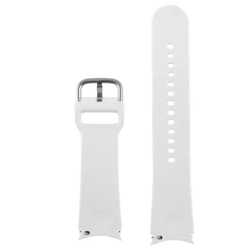 VOLTE-TEL VT112 ΛΟΥΡΑΚΙ ΡΟΛΟΓΙΟΥ ΣΙΛΙΚΟΝΗΣ SAMSUNG WATCH 6/6 CLASSIC/5/5 PRO/4/4 CLASSIC/3 WHITE