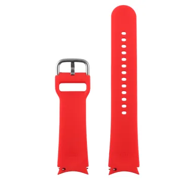 VOLTE-TEL VT112 ΛΟΥΡΑΚΙ ΡΟΛΟΓΙΟΥ ΣΙΛΙΚΟΝΗΣ SAMSUNG WATCH 6/6 CLASSIC/5/5 PRO/4/4 CLASSIC/3 RED