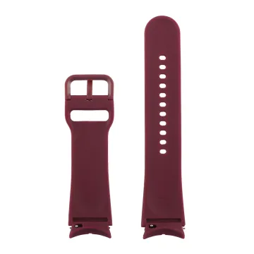 VOLTE-TEL VT114 ΛΟΥΡΑΚΙ ΡΟΛΟΓΙΟΥ ΣΙΛΙΚΟΝΗΣ SAMSUNG WATCH 6/6 CLASSIC/5/5 PRO/4/4 CLASSIC/3 BURGUNDY