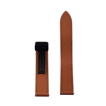 VOLTE-TEL ΛΟΥΡΑΚΙ ΡΟΛΟΓΙΟΥ ΔΕΡΜΑΤΙΝΟ UNIVERSAL 20mm (SAMSUNG WATCH 6/5/4) BROWN
