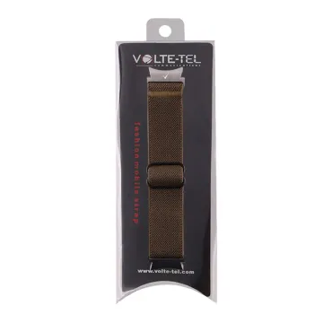 VOLTE-TEL VT118 ΛΟΥΡΑΚΙ ΡΟΛΟΓΙΟΥ SAMSUNG WATCH 6/6 CLASSIC/5/5 PRO/4/4 CLASSIC/3 ELASTIC BRAIDED NYLON KHAKI