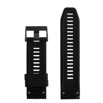 VOLTE-TEL VT135 ΛΟΥΡΑΚΙ ΡΟΛΟΓΙΟΥ ΣΙΛΙΚΟΝΗΣ GARMIN FENIX 7X/7S/7 26mm BLACK + ΚΑΤΣΑΒΙΔΙ