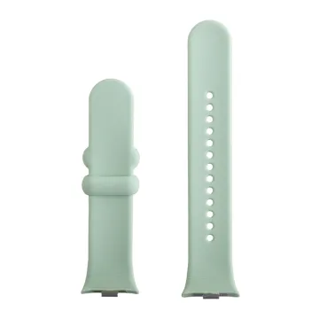 VOLTE-TEL VT119 ΛΟΥΡΑΚΙ ΡΟΛΟΓΙΟΥ ΣΙΛΙΚΟΝΗΣ XIAOMI REDMI WATCH 4/SMART BAND 8 PRO MINT GREEN