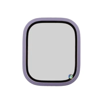 VOLTE-TEL 3D TITANIUM TEMPERED GLASS APPLE WATCH ULTRA 2 49mm 1.92in 0.30mm FULL COVER LIGHT PURPLE