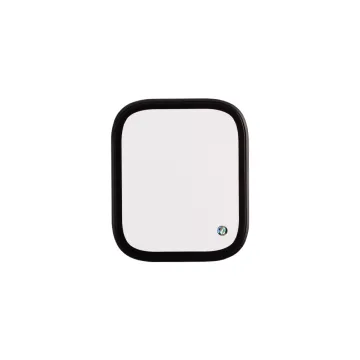 VOLTE-TEL ALUMINIUM TEMPERED GLASS APPLE WATCH 7/8/9 45mm 3D CURVED 1.9in 0.30mm FULL COVER & INSTALLATION TOOL BLACK