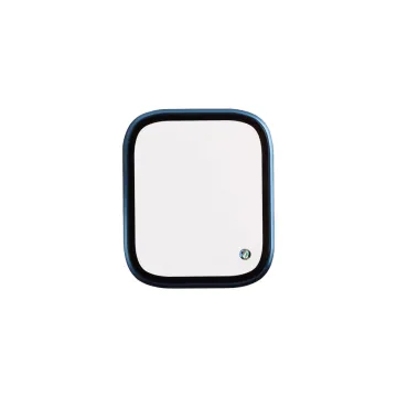 VOLTE-TEL ALUMINIUM TEMPERED GLASS APPLE WATCH 7/8/9 45mm 3D CURVED 1.9in 0.30mm FULL COVER & INSTALLATION TOOL BLUE