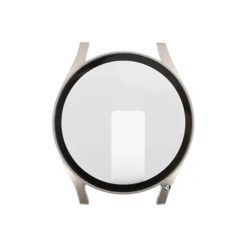 VOLTE-TEL PC EDGE COVER TEMPERED GLASS SAMSUNG WATCH 7 40mm 1.3in 9H 0.30mm WITH KEY 3D FULL GLUE FULL COVER CREAM