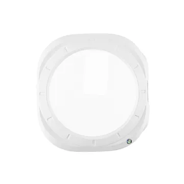 VOLTE-TEL PC EDGE COVER TEMPERED GLASS SAMSUNG GALAXY WATCH ULTRA 47mm 1.5in 9H 0.30mm WITH KEY 3D FULL GLUE FULL COVER WHITE