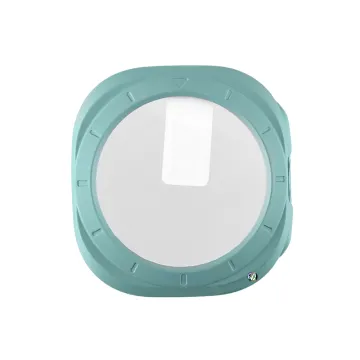VOLTE-TEL PC EDGE COVER TEMPERED GLASS SAMSUNG GALAXY WATCH ULTRA 47mm 1.5in 9H 0.30mm WITH KEY 3D FULL GLUE FULL COVER GREEN