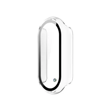 VOLTE-TEL PC EDGE COVER TEMPERED GLASS WATCH XIAOMI SMART BAND 8/9/9NF/10 1.62in 9H 0.30mm WITH KEY 3D FULL GLUE FULL COVER TRAN