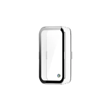 VOLTE-TEL PC EDGE COVER TEMPERED GLASS WATCH HONOR BAND 9 1.47in 9H 0.30mm WITH KEY 3D FULL GLUE FULL COVER TRANSPARENT