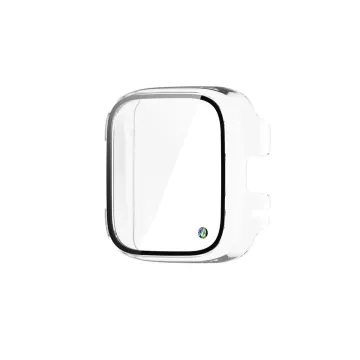 VOLTE-TEL PC EDGE COVER TEMPERED GLASS XIAOMI REDMI WATCH 3 ACTIVE 1.75in 9H 0.30mm WITH KEY 3D FULL GLUE FULL COVER TRANSPARENT