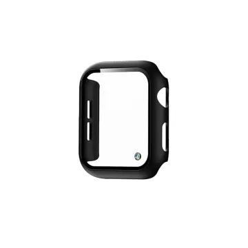 VOLTE-TEL TEMPERED GLASS APPLE WATCH 10/ WATCH 11 46mm 1.96in 9H 0.30mm 3D EDGE 1.96in 0.30mm FULL GLUE FULL COVER BLACK