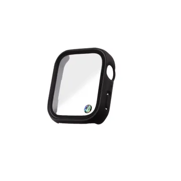 VOLTE-TEL PC EDGE COVER TEMPERED GLASS HUAWEI WATCH FIT 4 1.82in 9H 0.30mm WITH KEY 3D FULL GLUE FULL COVER BLACK