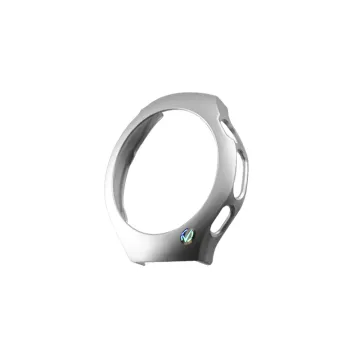 VOLTE-TEL PC EDGE COVER HUAWEI WATCH 5 42mm 1.38in 9H 0.30mm WITH KEY 3D SILVER