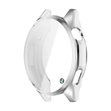 VOLTE-TEL PC EDGE COVER TEMPERED GLASS XIAOMI WATCH 5 47mm 1.54in 9H 0.30mm 3D FULL GLUE FULL COVER SILVER