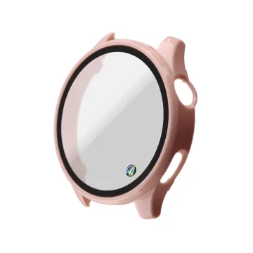 VOLTE-TEL PC EDGE COVER TEMPERED GLASS XIAOMI WATCH 5 47mm 1.54in 9H 0.30mm 3D FULL GLUE FULL COVER PINK