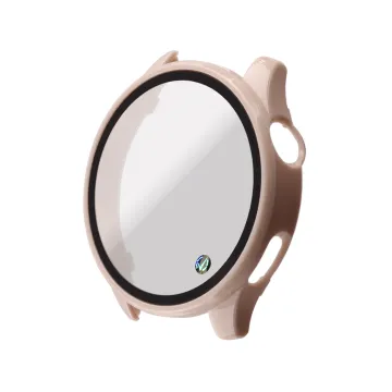 VOLTE-TEL PC EDGE COVER TEMPERED GLASS XIAOMI WATCH 5 47mm 1.54in 9H 0.30mm 3D FULL GLUE FULL COVER IVORY WHITE