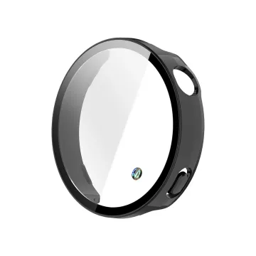 VOLTE-TEL PC EDGE COVER TEMPERED GLASS HUAWEI WATCH GT 6 41mm 1.32in 9H 0.30mm 3D FULL GLUE FULL COVER BLACK