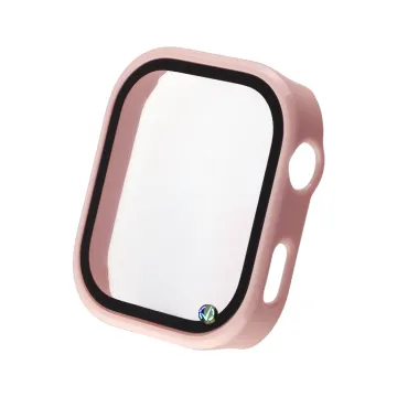 VOLTE-TEL PC EDGE COVER TEMPERED GLASS XIAOMI REDMI WATCH 6 2.1in 9H 0.30mm 3D FULL GLUE FULL COVER CHERRY BLOSSOM PINK