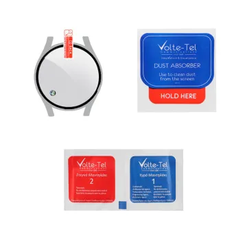 VOLTE-TEL PC EDGE COVER TEMPERED GLASS XIAOMI WATCH 2 47mm 1.43in 9H 0.30mm WITH KEY 3D FULL GLUE FULL COVER TRANSPARENT