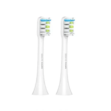 XIAOMI MI ELECTRIC TOOTHBRUSH SOOCAS X1/X3 ΚΕΦΑΛΗ ΗΛΕΚΤΡΙΚΗΣ ΟΔΟΝΤΟΒΟΥΡΤΣΑΣ (2 ΤΕΜ) WHITE EU