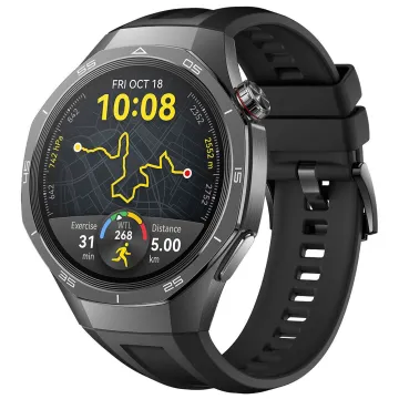 SMART WATCH HUAWEI GT 5 PRO 46MM 1.43in 55020DKD ΑΔΙΑΒΡΟΧΟ BLACK GR