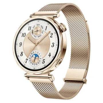 SMART WATCH HUAWEI GT 5 41MM 1.32in 55020DJQ ΑΔΙΑΒΡΟΧΟ (LIGHT GOLD MILANESE STRAP) GR