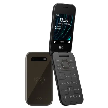 ΚΙΝΗΤΟ ΜΕ ΠΛΗΚΤΡΑ HMD 2660 FLIP (2025) 4G 2.8in DUAL SIM 64MB/128MB (TA-1711) BLACK GR