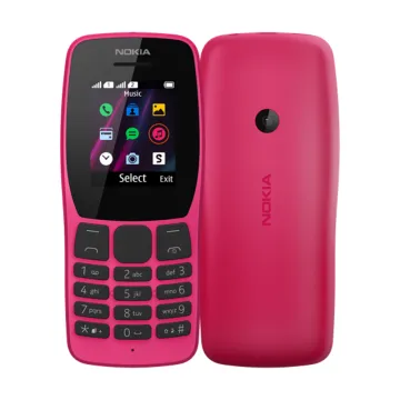 ΚΙΝΗΤΟ ΜΕ ΠΛΗΚΤΡΑ NOKIA 110 (2019) 2G 1.77in DUAL SIM 4MB/4MB (TA-1192) PINK GR