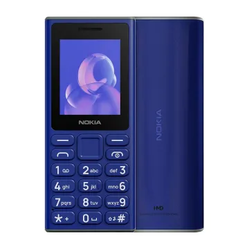 ΚΙΝΗΤΟ ΜΕ ΠΛΗΚΤΡΑ NOKIA 105 (2024) 2G 2.0in DUAL SIM 4MB/4MB (V2) (TA-1684) BLUE GR