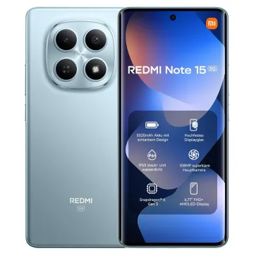 ΚΙΝΗΤΟ XIAOMI REDMI NOTE 15 5G 6.77in 6GB/128GB DUAL SIM NFC BLUE GW